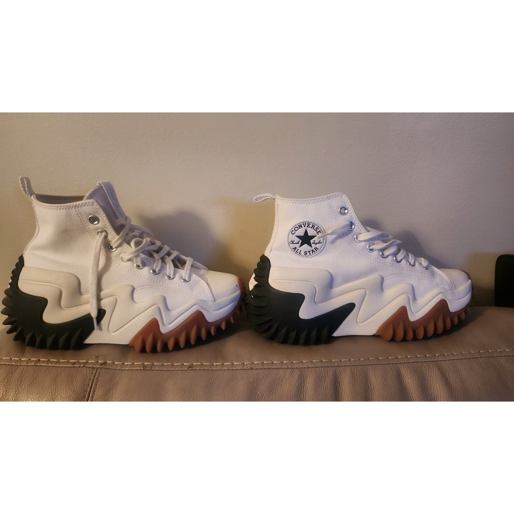 Converse Run Star Motion Platform White/Black/Gum 171546C -Size Men 7/Wom's 8.5